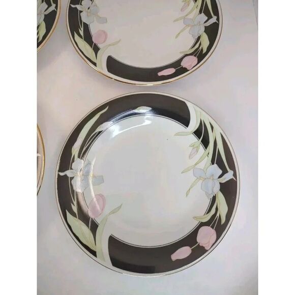 Set of 4 Fairfield Vanessa Fine China 7-3/8" Salad or Bread Plate - Picture 16 of 16